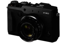 Fujifilm X30 12MP Premium Compact Camera - Black